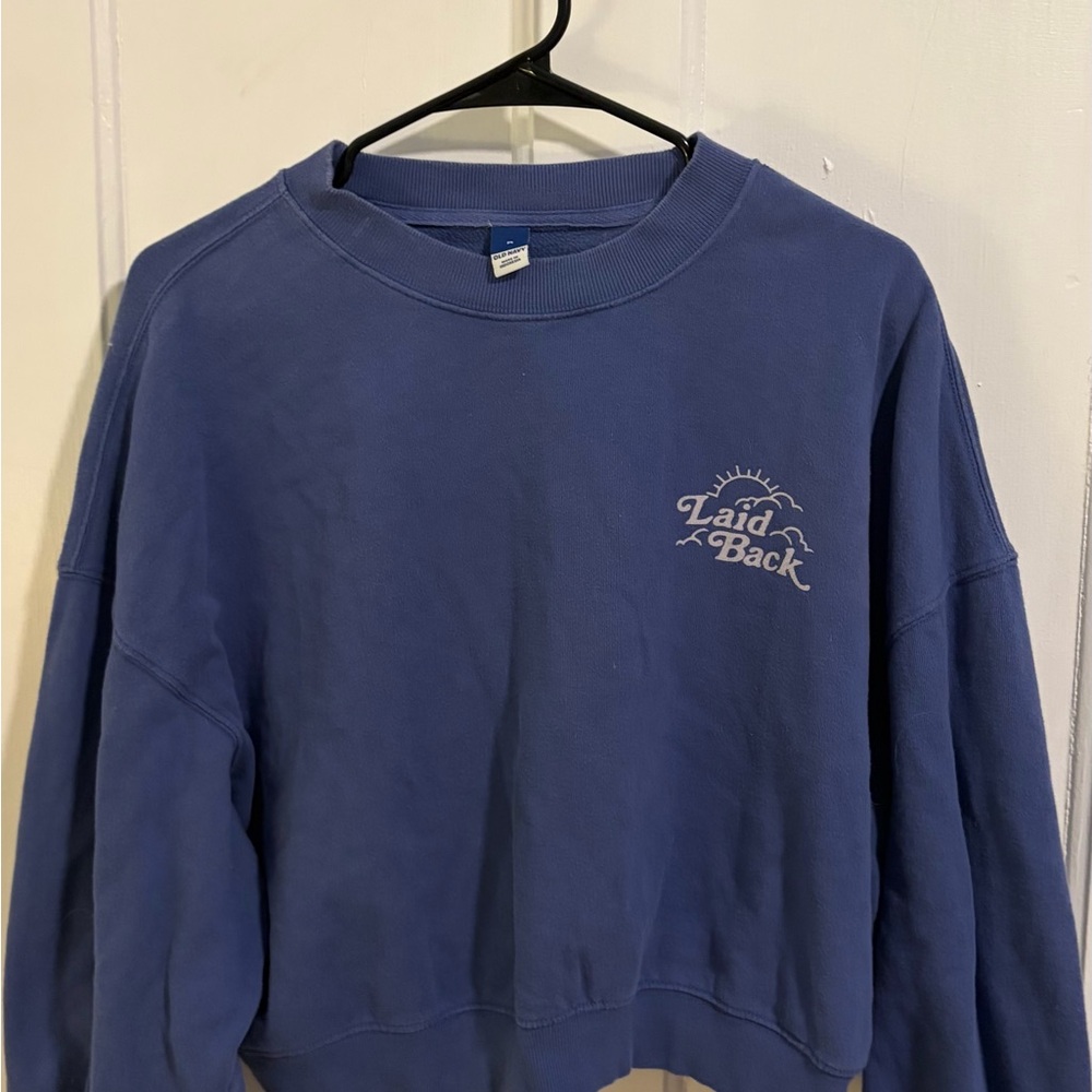 Old Gringo Blue Crewneck Sweater